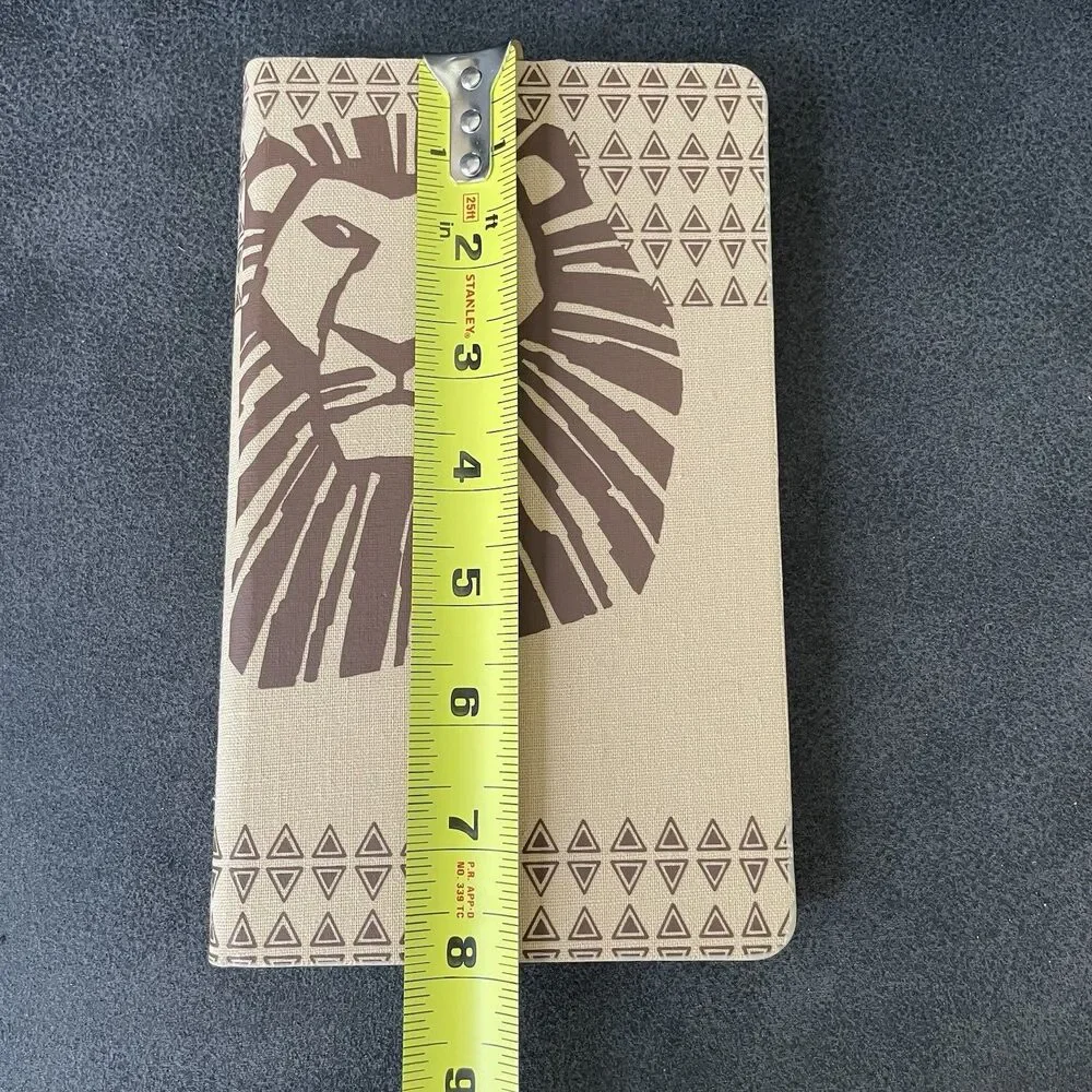 Disney's THE LION KING Broadway Musical Souvenir Folding Notepad Notebook W/ Pen